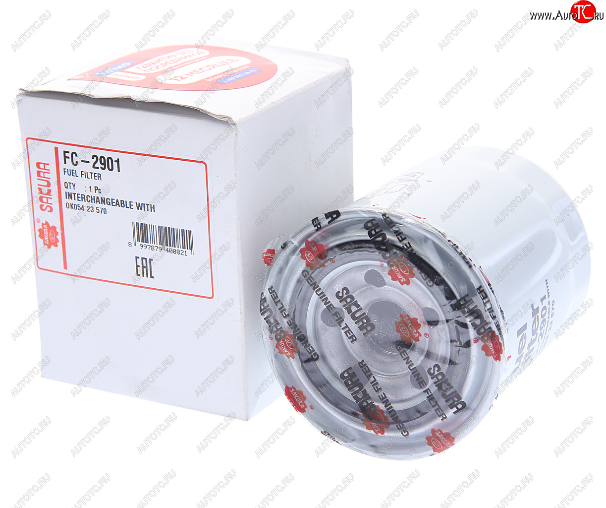 629 р. Фильтр топливный KIA Sportage SAKURA SAKURA fc2901  с доставкой в г. Кемерово
