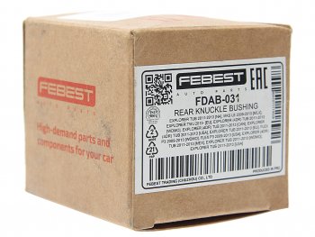 1 449 р. Сайлентблок FORD Explorer задней цапфы FEBEST FEBEST fdab-031  с доставкой в г. Кемерово. Увеличить фотографию 2