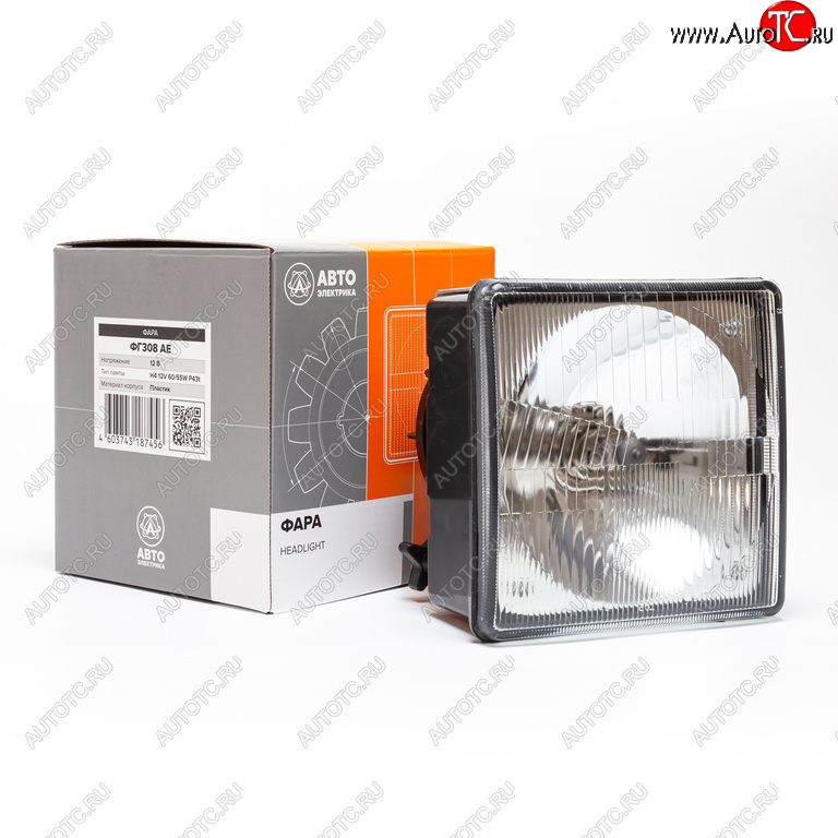 1 269 р. Фара МТЗ передняя квадратная 12V AVTOELECTRICA AVTOELECTRICA фг308 ае  с доставкой в г. Кемерово