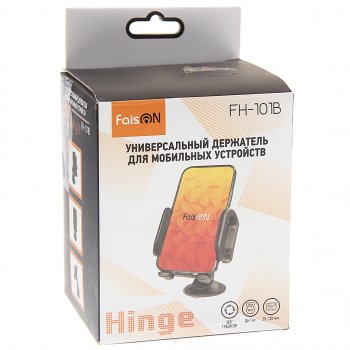 499 р. Держатель телефона универсальный FAISON FAISON fh-101b hinge black  с доставкой в г. Кемерово. Увеличить фотографию 3