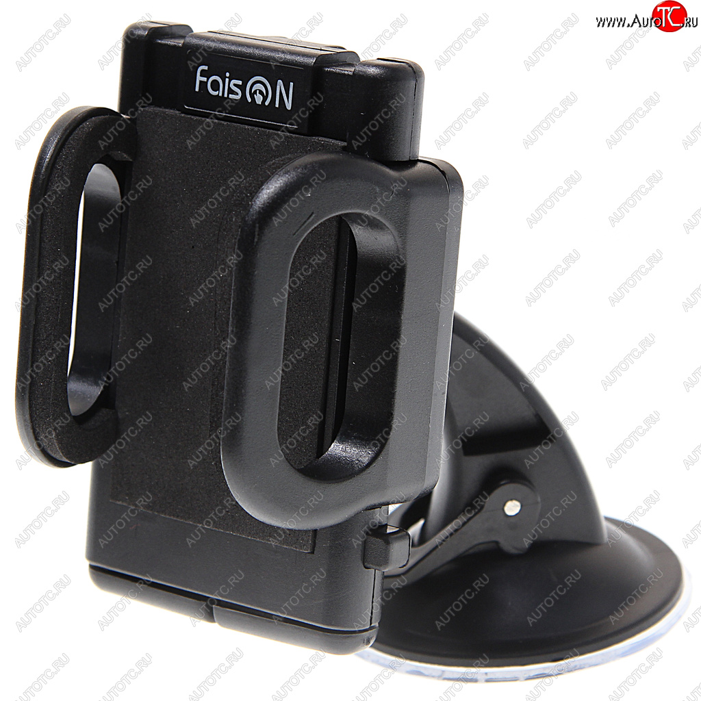499 р. Держатель телефона универсальный FAISON FAISON fh-101b hinge black  с доставкой в г. Кемерово
