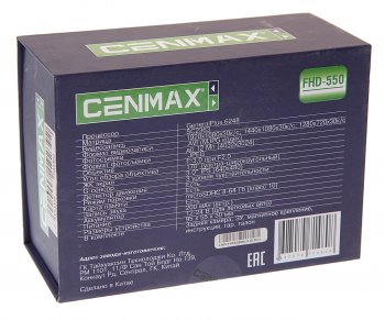4 549 р. Видеорегистратор CENMAX CENMAX fhd 550  с доставкой в г. Кемерово. Увеличить фотографию 6