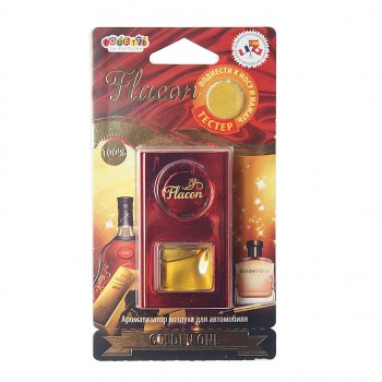 379 р. Ароматизатор на дефлектор мембранный (golden one) Flacon FOUETTE FOUETTE fl-14  с доставкой в г. Кемерово. Увеличить фотографию 1