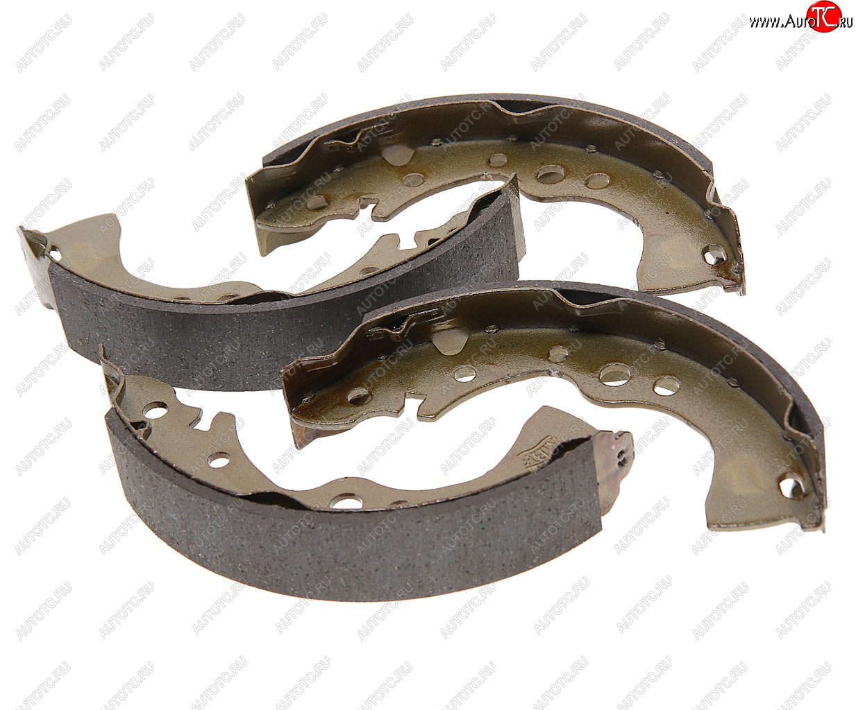 2 799 р. Колодки тормозные задние барабанные (4шт.) NIBK Nissan Almera Classic седан B10 (2006-2013)  с доставкой в г. Кемерово