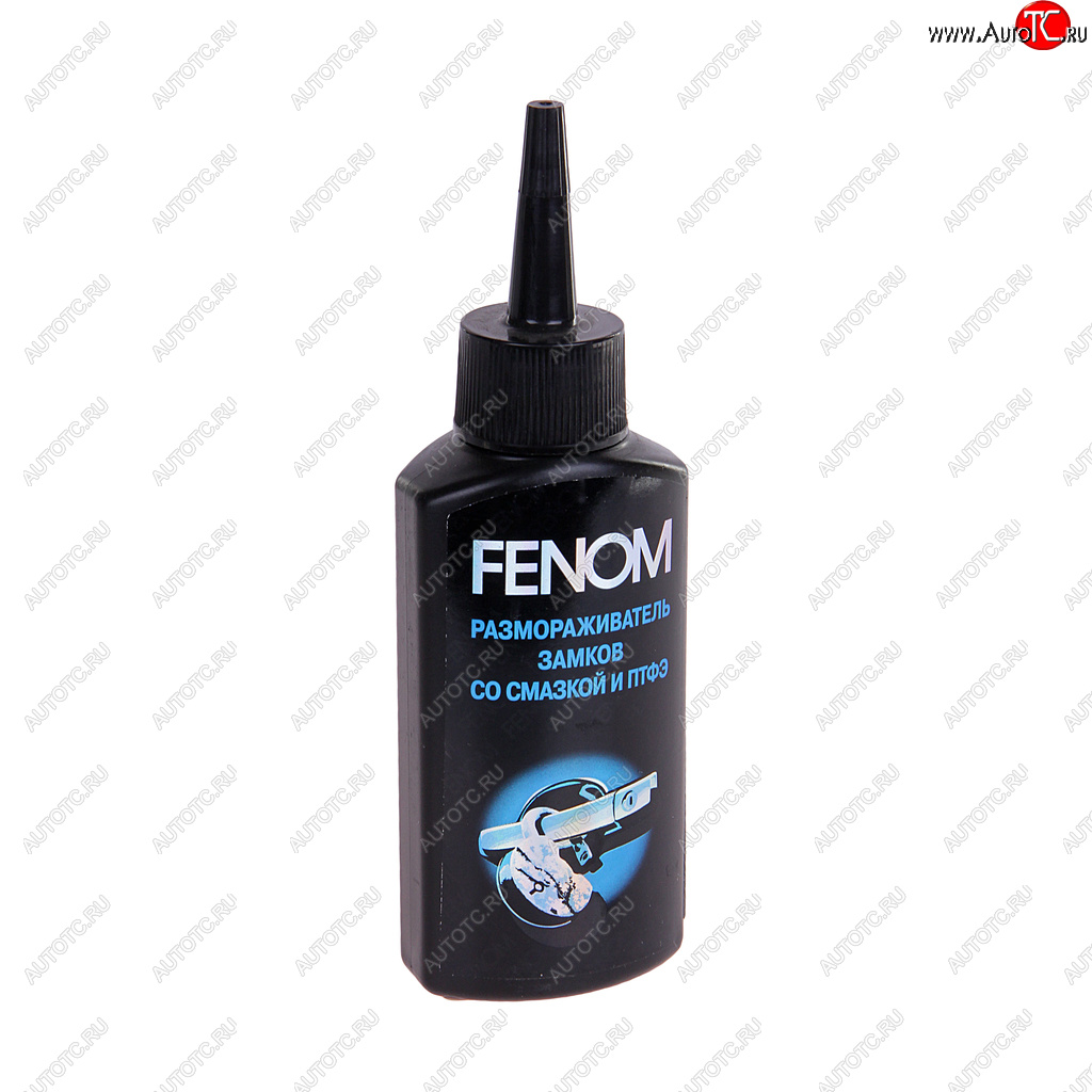 103 р. Размораживатель замков со смазкой ПТФЕ 80мл FENOM FENOM fn1199  с доставкой в г. Кемерово