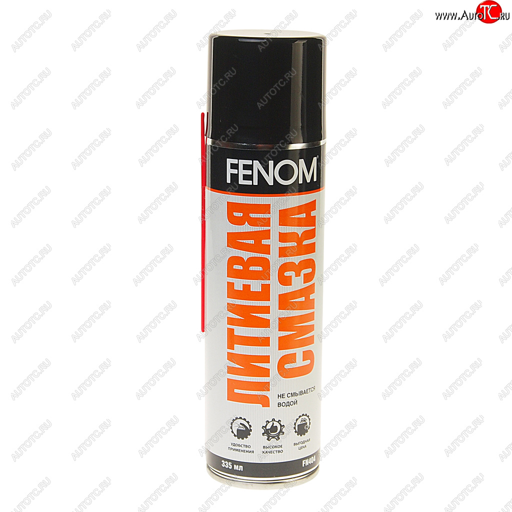399 р. Смазка литиевая универсальная 335мл аэрозоль FENOM FENOM fn404  с доставкой в г. Кемерово