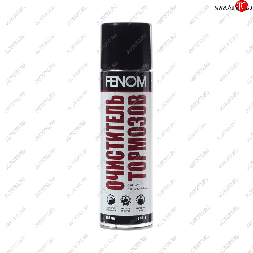 399 р. Очиститель тормозов 335мл FENOM FENOM fn412  с доставкой в г. Кемерово