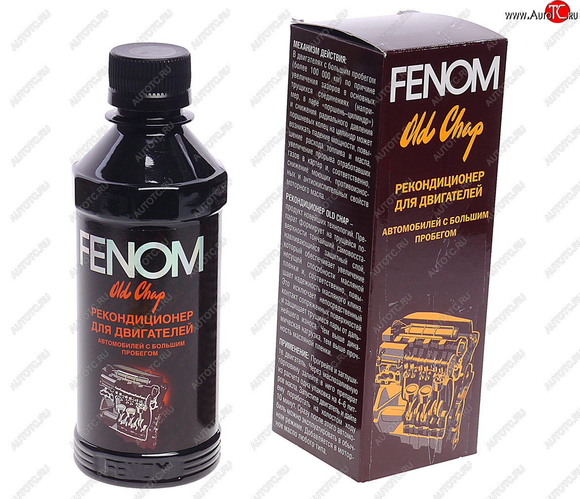 699 р. Присадка в двигатели с большим пробегом 200мл FENOM FENOM fn437  с доставкой в г. Кемерово