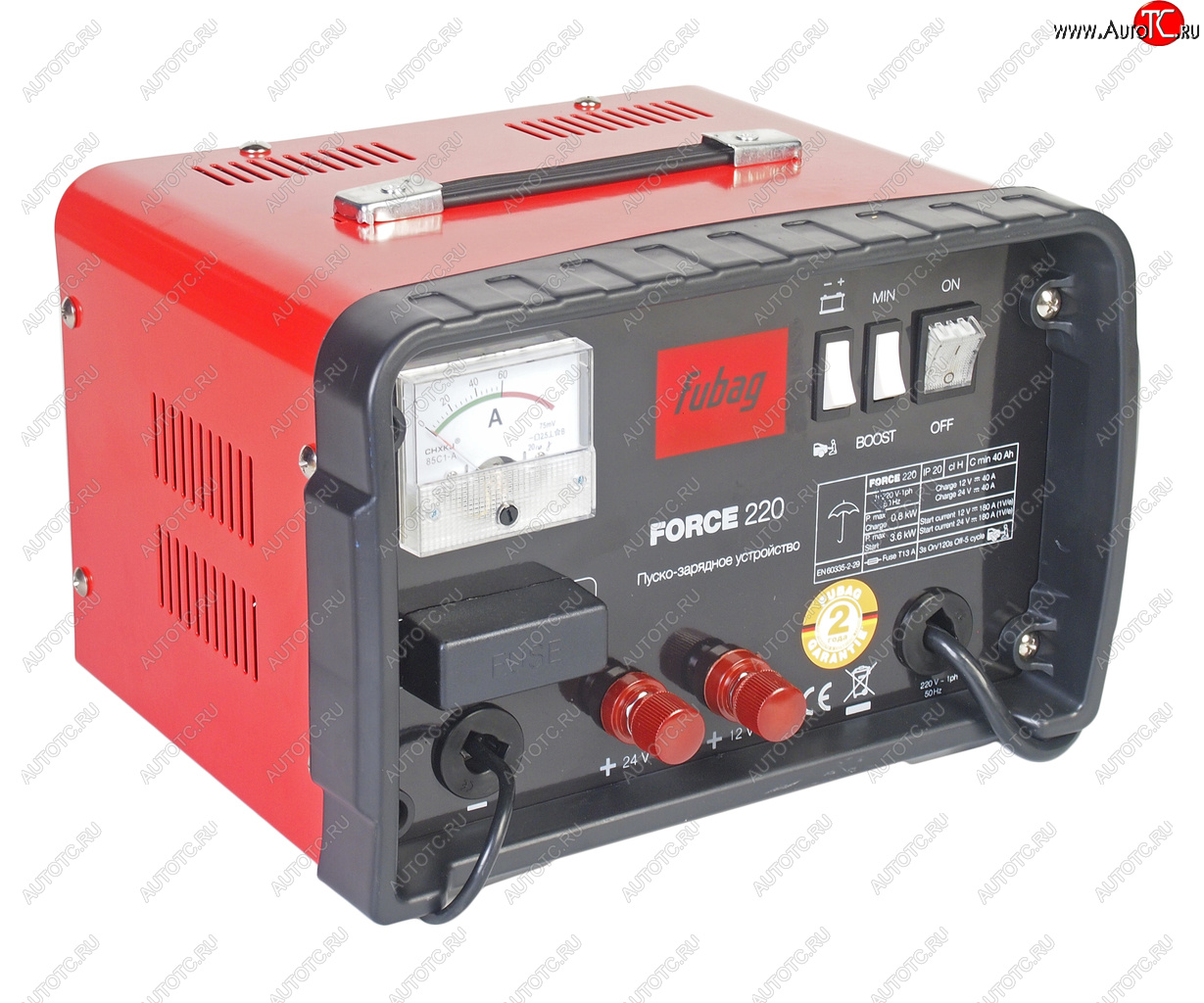 13 999 р. Устройство пуско-зарядное 12-24V40-700Ач180А FUBAG FUBAG force 220  с доставкой в г. Кемерово