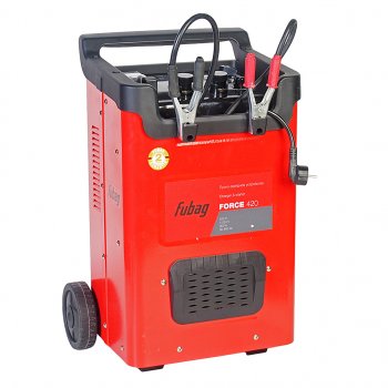 24 699 р. Устройство пуско-зарядное 12-24V50-800Ач360А передвижное FUBAG FUBAG force 420  с доставкой в г. Кемерово. Увеличить фотографию 1
