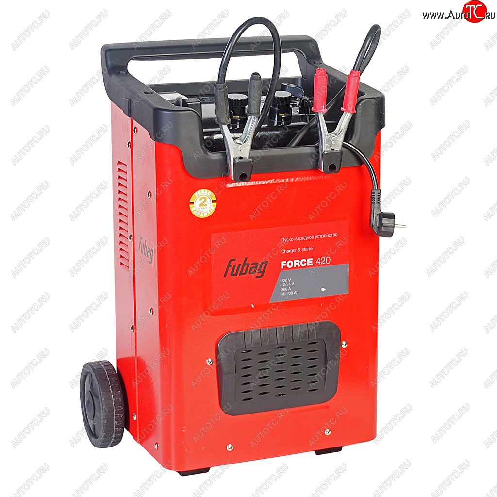 24 699 р. Устройство пуско-зарядное 12-24V50-800Ач360А передвижное FUBAG FUBAG force 420  с доставкой в г. Кемерово