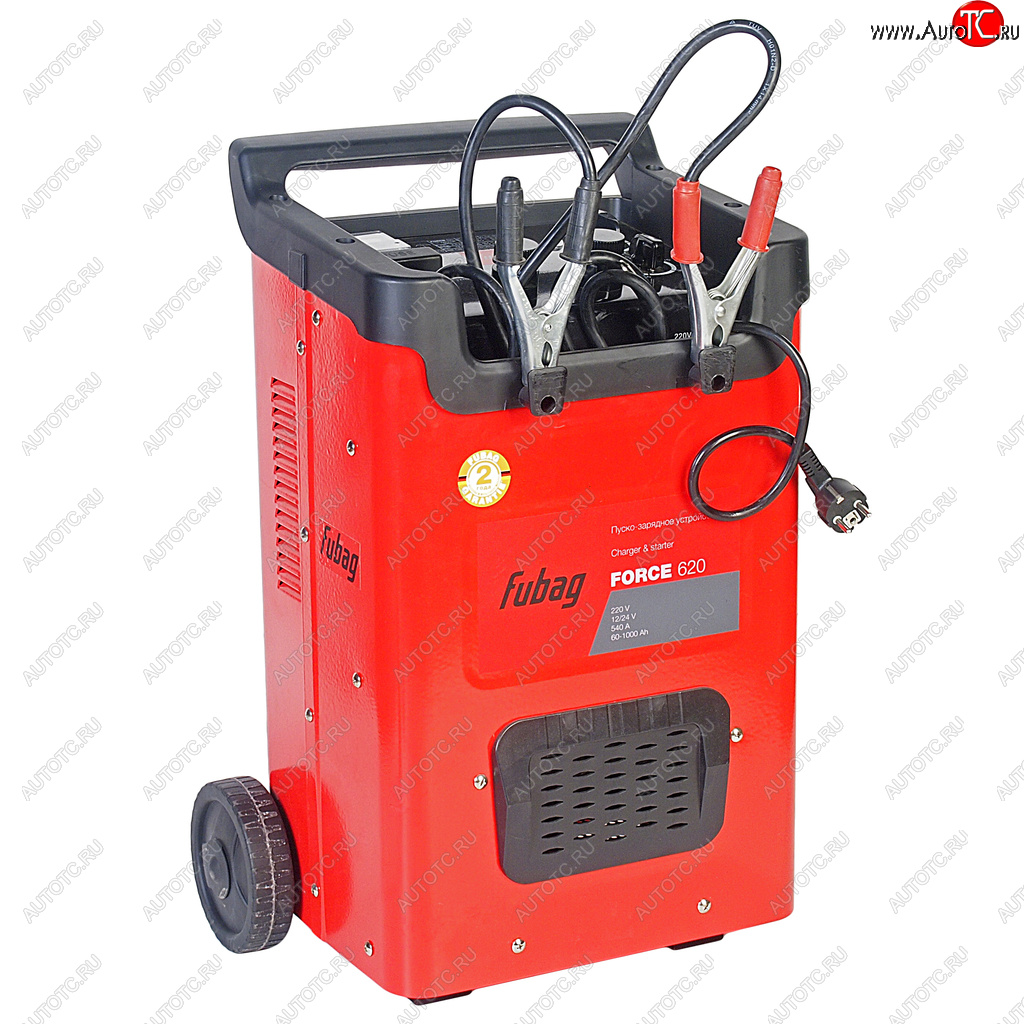 28 499 р. Устройство пуско-зарядное 12-24V60-1000Ач540А передвижное FUBAG FUBAG force 620  с доставкой в г. Кемерово