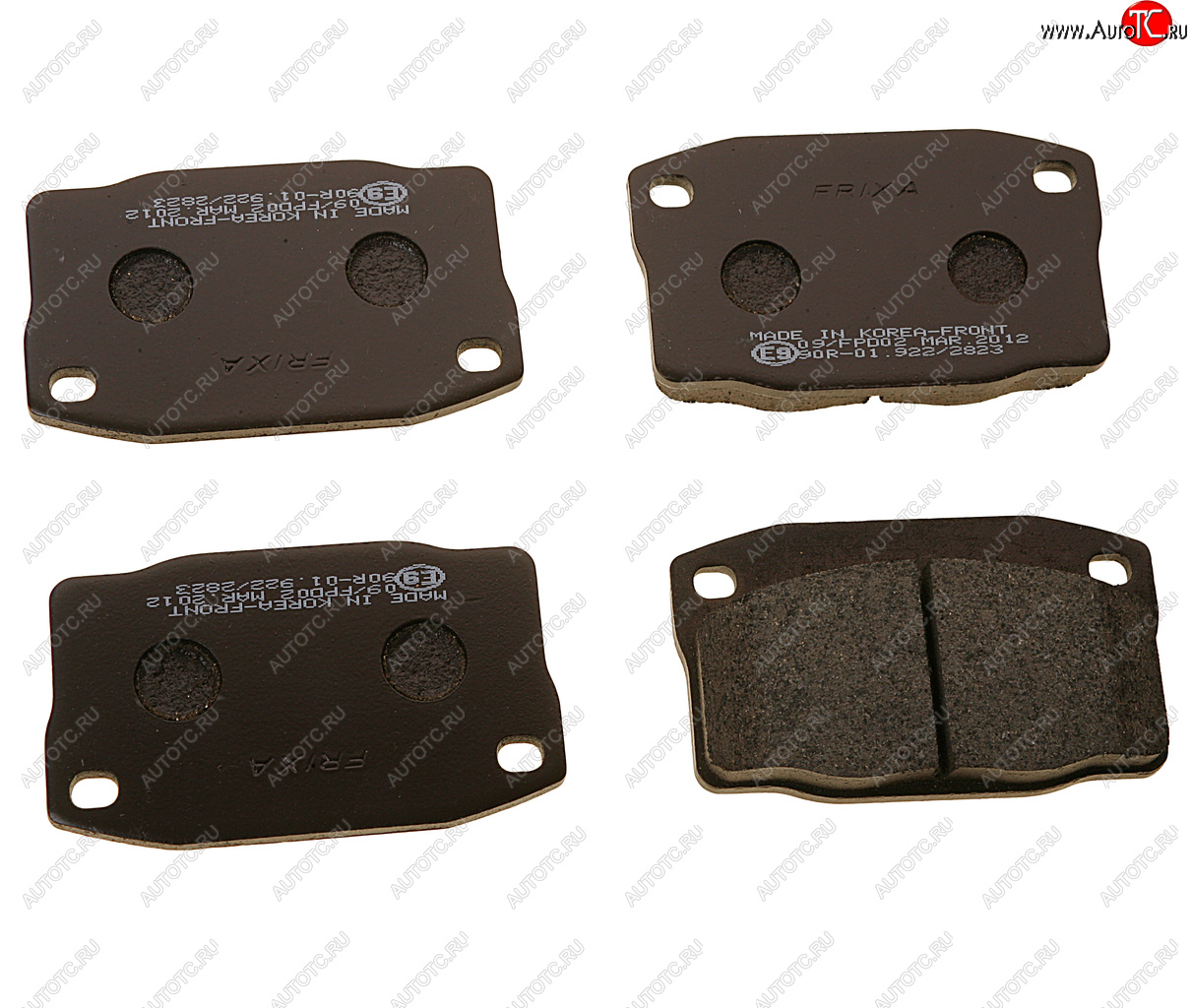 479 р. Колодки тормозные DAEWOO Nexia OPEL Kadett,Omega A,Vectra A передние (шпильки) (4шт.) FRIXA HANKOOK FRIXA fpd02  с доставкой в г. Кемерово