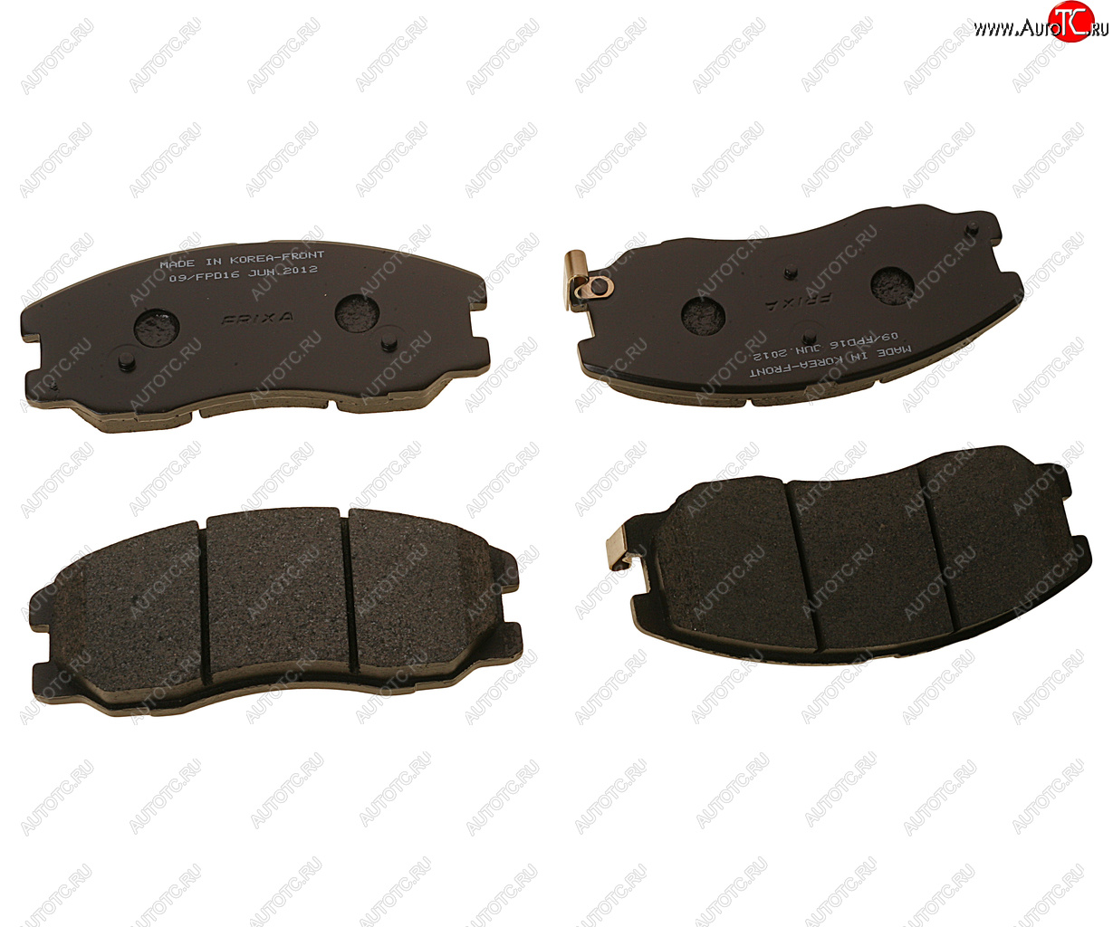 1 099 р. Колодки тормозные передние (4шт.) HANKOOK FRIXA Chevrolet Captiva  дорестайлинг (2006-2011)  с доставкой в г. Кемерово