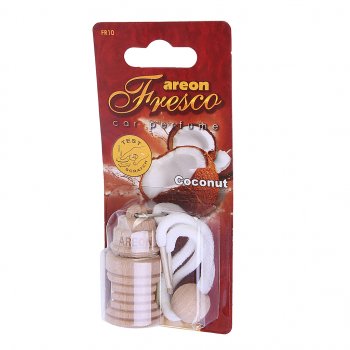 246 р. Ароматизатор подвесной жидкостный (кокос) Fresco AREON AREON fr09  с доставкой в г. Кемерово. Увеличить фотографию 1