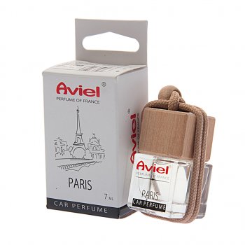 429 р. Ароматизатор подвесной жидкостный (Paris) 7мл Perfume of France AVIEL AVIEL frparis031556  с доставкой в г. Кемерово. Увеличить фотографию 1