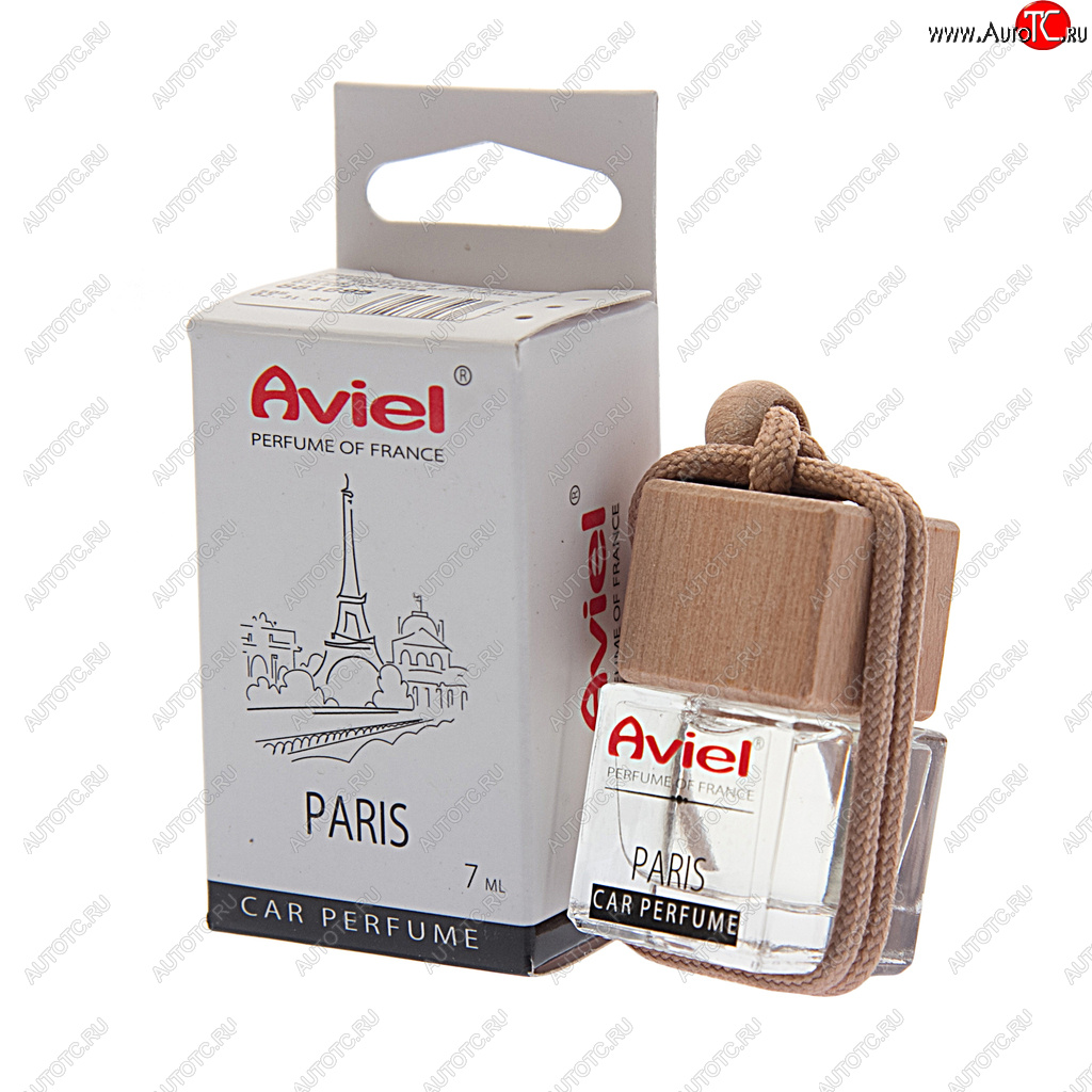 429 р. Ароматизатор подвесной жидкостный (Paris) 7мл Perfume of France AVIEL AVIEL frparis031556  с доставкой в г. Кемерово