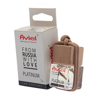 429 р. Ароматизатор подвесной жидкостный (Platinum) 7мл Perfume of France AVIEL AVIEL frplatinum031839  с доставкой в г. Кемерово. Увеличить фотографию 1