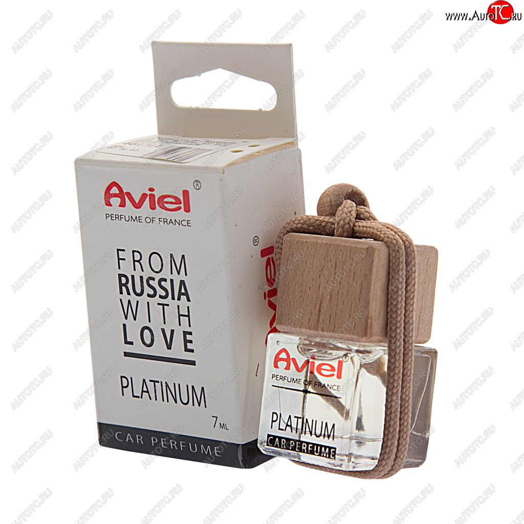429 р. Ароматизатор подвесной жидкостный (Platinum) 7мл Perfume of France AVIEL AVIEL frplatinum031839  с доставкой в г. Кемерово