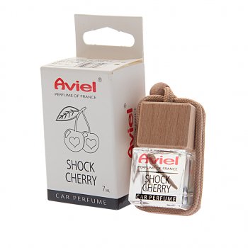 429 р. Ароматизатор подвесной жидкостный (Shock cherry) 7мл Perfume of France AVIEL AVIEL frshockсherry031686  с доставкой в г. Кемерово. Увеличить фотографию 1