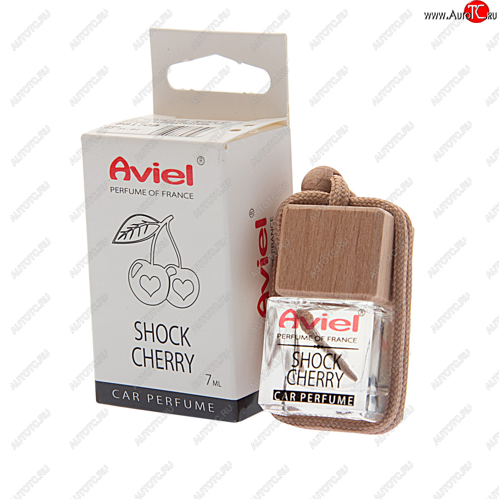 429 р. Ароматизатор подвесной жидкостный (Shock cherry) 7мл Perfume of France AVIEL AVIEL frshockсherry031686  с доставкой в г. Кемерово