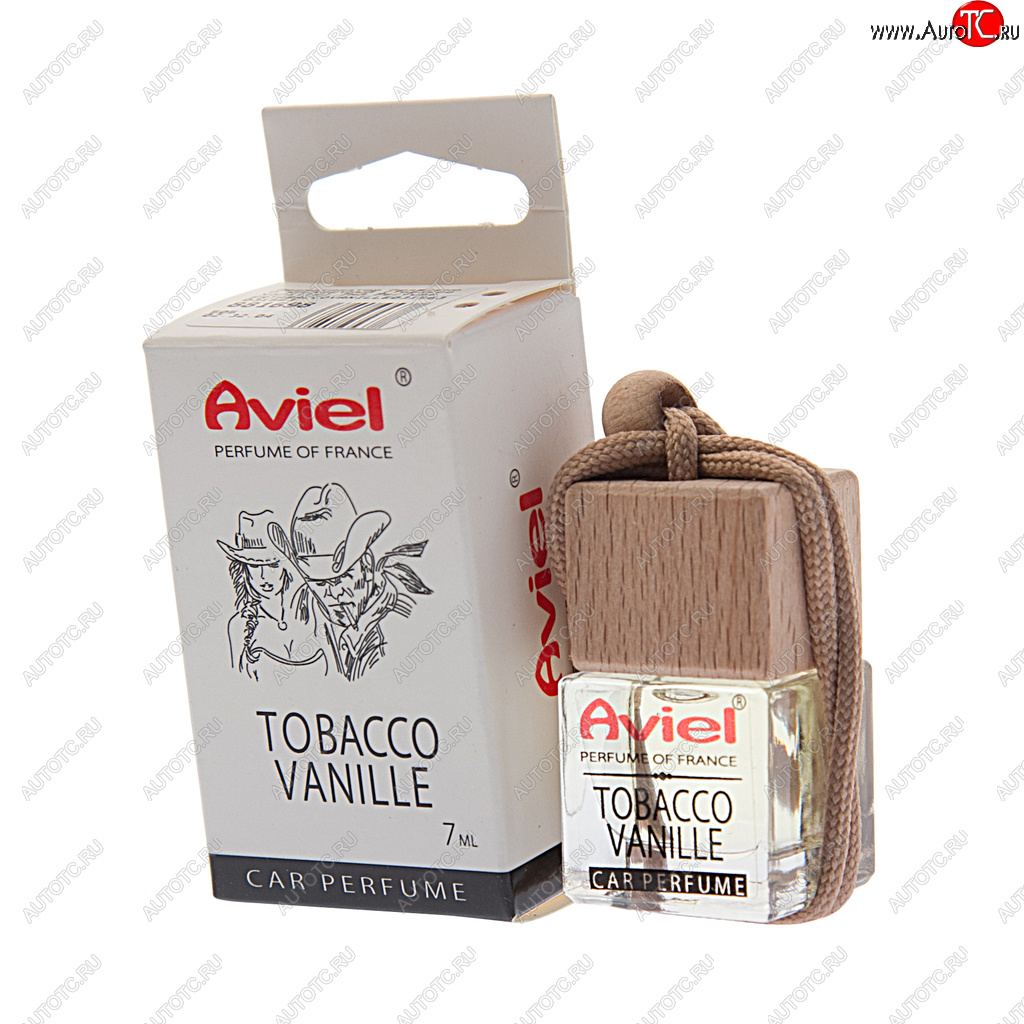 419 р. Ароматизатор подвесной жидкостный (Tobacco vanille) 7мл Perfume of France AVIEL AVIEL frtabaccovanille031563  с доставкой в г. Кемерово