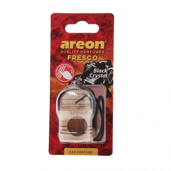 246 р. Ароматизатор подвесной жидкостный (черный кристалл) Fresco AREON AREON frtn17  с доставкой в г. Кемерово. Увеличить фотографию 1