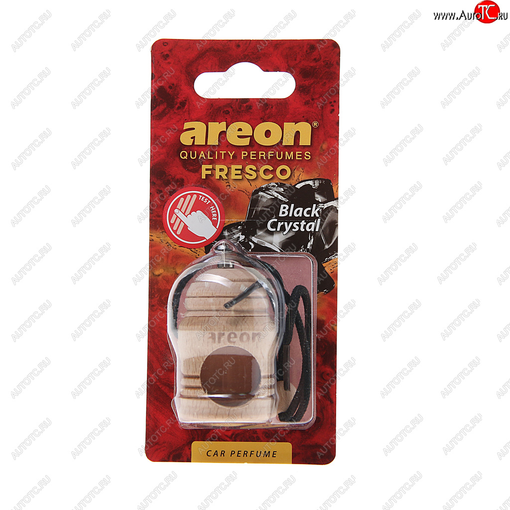 246 р. Ароматизатор подвесной жидкостный (черный кристалл) Fresco AREON AREON frtn17  с доставкой в г. Кемерово