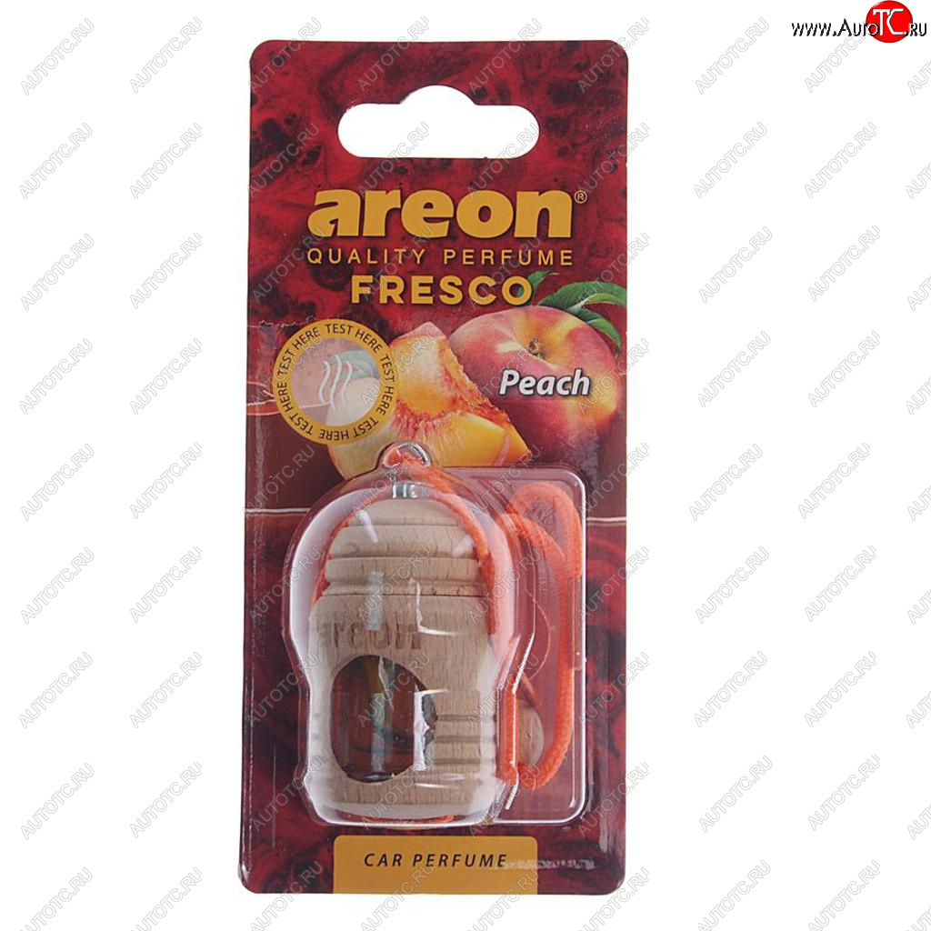 246 р. Ароматизатор подвесной жидкостный (персик) Fresco AREON AREON frtn24  с доставкой в г. Кемерово