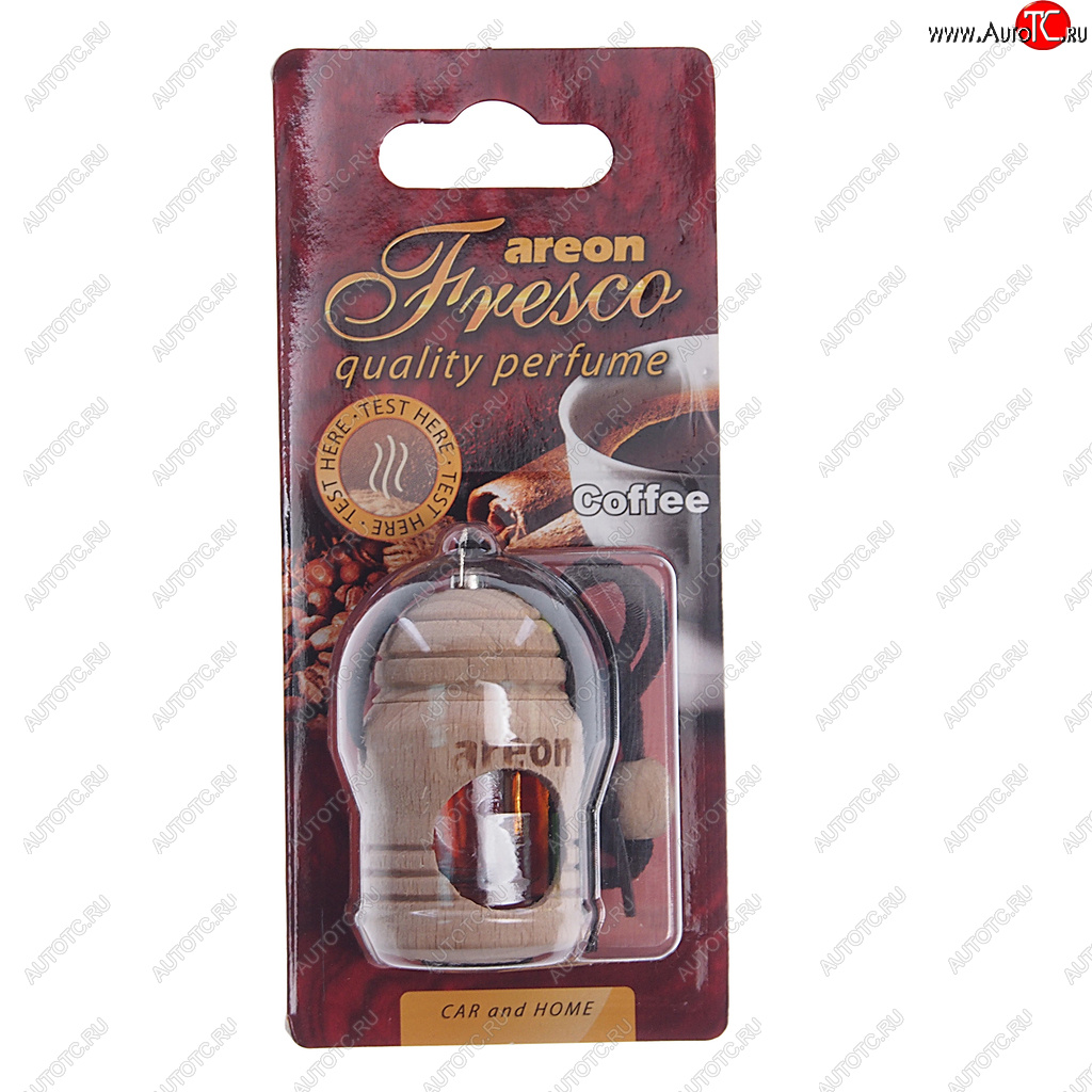 246 р. Ароматизатор подвесной жидкостный (кофе) Fresco AREON AREON frtn27  с доставкой в г. Кемерово