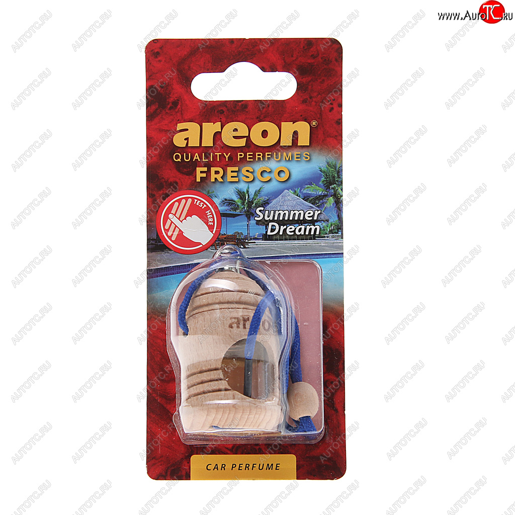246 р. Ароматизатор подвесной жидкостный (летняя мечта) Fresco AREON AREON frtn37  с доставкой в г. Кемерово