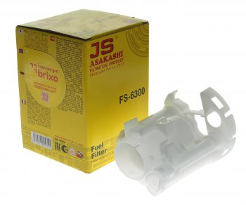 1 599 р. Фильтр топливный MITSUBISHI Galant (03-) (2.43.8) TOYOTA Camry (96-11) (2.43.03.5) JS ASAKASHI JS ASAKASHI fs6300  с доставкой в г. Кемерово. Увеличить фотографию 1