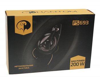 3 399 р. Колонки коаксиальные 6х9 (16х23см) 100Вт PHANTOM PHANTOM fs-693  с доставкой в г. Кемерово. Увеличить фотографию 4