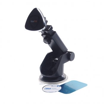 579 р. Держатель телефона универсальный магнитный FAISON FAISON fs-h-728 black FAISON fs-h-728 black  с доставкой в г. Кемерово. Увеличить фотографию 1
