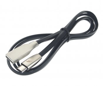 193 р. Кабель USB Type C 1м FAISON FAISON fs-k-1044 even black  с доставкой в г. Кемерово. Увеличить фотографию 1