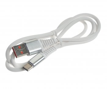 221 р. Кабель USB Type C 1м FAISON FAISON fx24 white  с доставкой в г. Кемерово. Увеличить фотографию 1