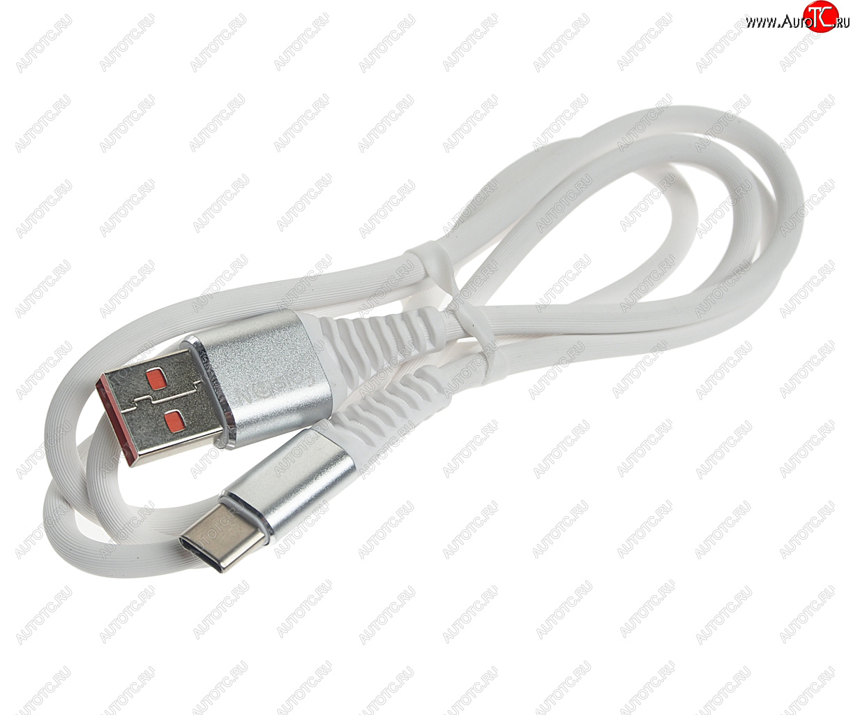 221 р. Кабель USB Type C 1м FAISON FAISON fx24 white  с доставкой в г. Кемерово