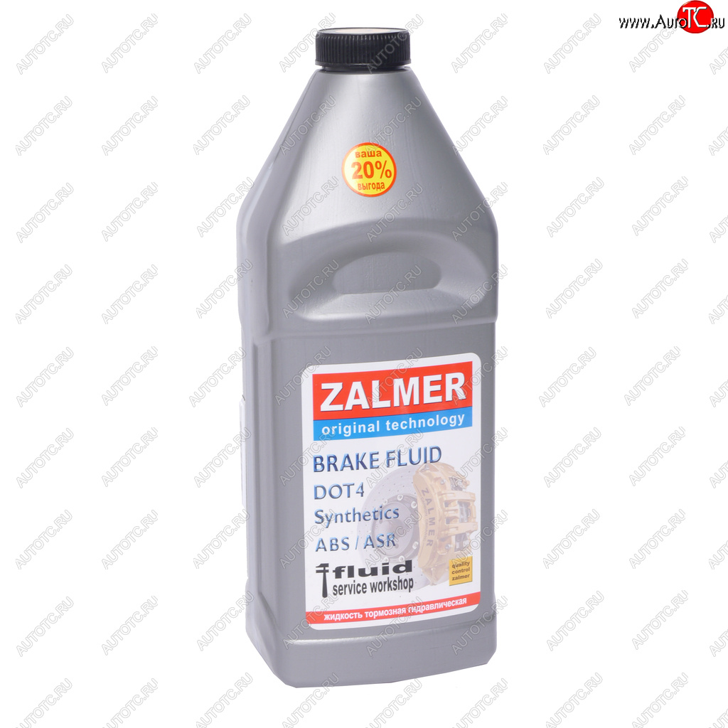 619 р. Жидкость тормозная DOT-4 0.910кг ZALMER ZALMER fz400910  с доставкой в г. Кемерово