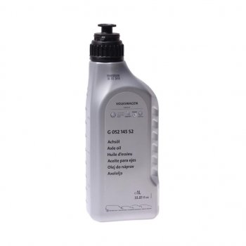 5 999 р. Масло трансмиссионное VW AUDI GEAR OIL 75W90 1л для коробки раздаточной OE VAG g052145s2  с доставкой в г. Кемерово. Увеличить фотографию 1