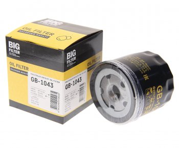489 р. Фильтр масляный VW SKODA BIG FILTER BIG FILTER gb-1043  с доставкой в г. Кемерово. Увеличить фотографию 1