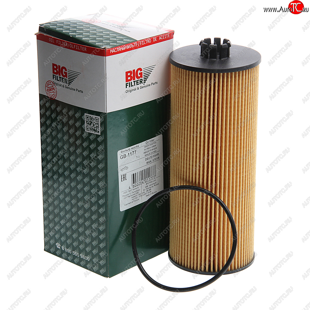 529 р. Фильтр масляный MAN TGA BIG FILTER BIG FILTER gb-1177  с доставкой в г. Кемерово