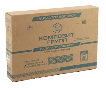 19 299 р. Радиатор ГАЗ-3302 Бизнес медный 3-х рядный КОМПОЗИТ КОМПОЗИТ гб330242б.1301010-3  с доставкой в г. Кемерово. Увеличить фотографию 7