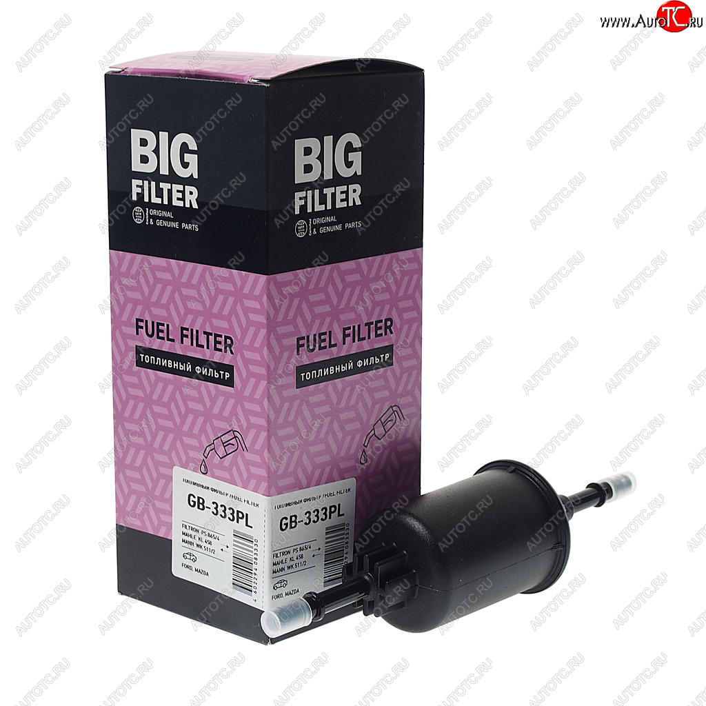469 р. Фильтр топливный BIG FILTER BIG FILTER gb-333pl BIG FILTER gb-333pl  с доставкой в г. Кемерово