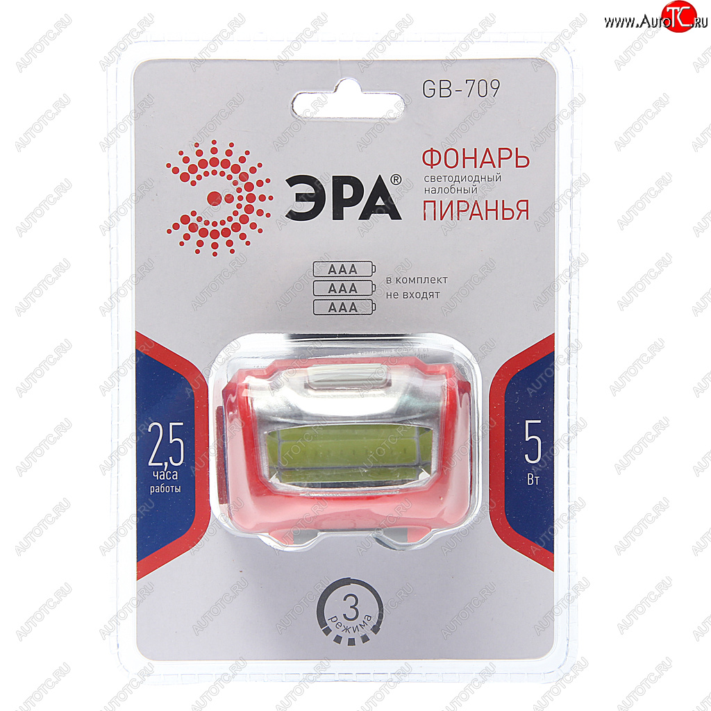 280 р. Фонарь налобный ЭРА ЭРА gb-709  с доставкой в г. Кемерово
