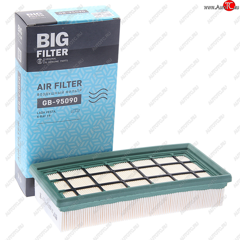 959 р. Фильтр воздушный салона BIG FILTER  Лада XRAY - Веста ( 2180,  SW 2181)  с доставкой в г. Кемерово
