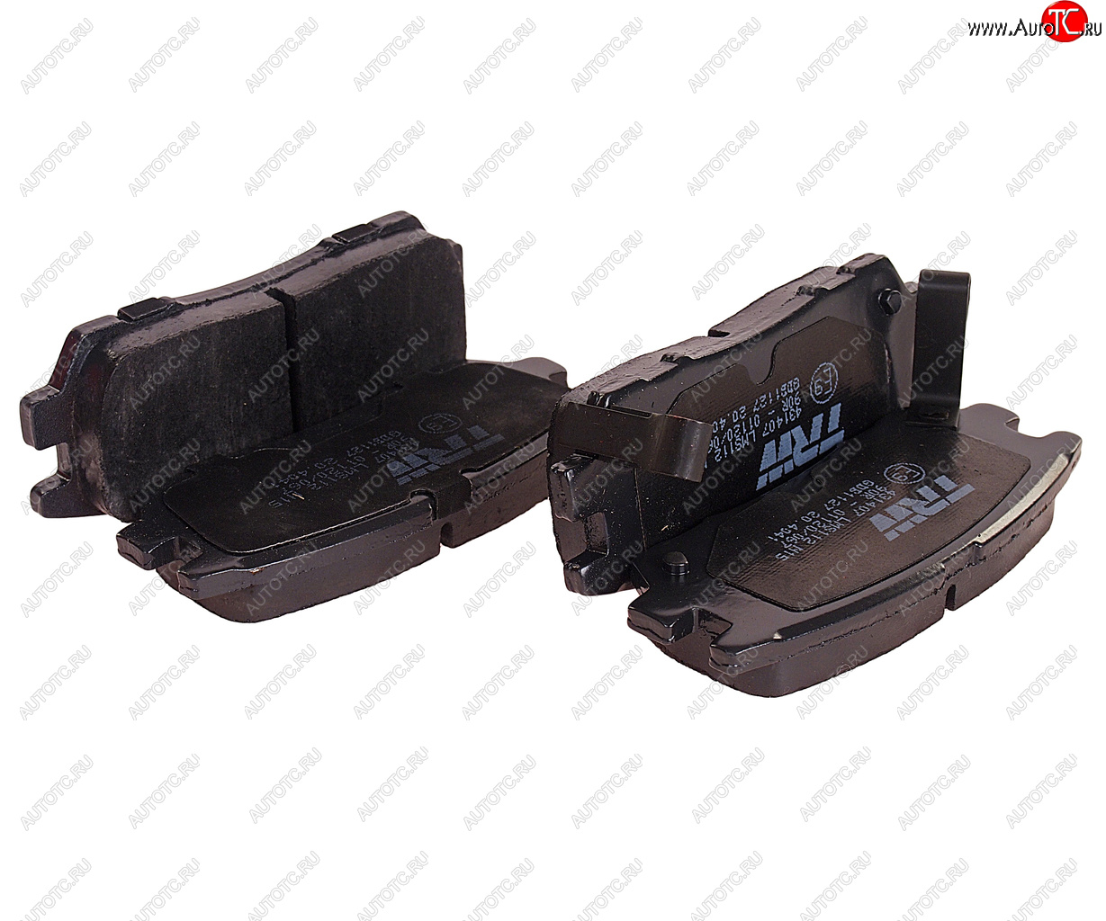 2 289 р. Колодки тормозные задние (4шт.) TRW Mitsubishi Pajero 2 V30/V40 5 дв. дорестайлинг (1991-1997)  с доставкой в г. Кемерово