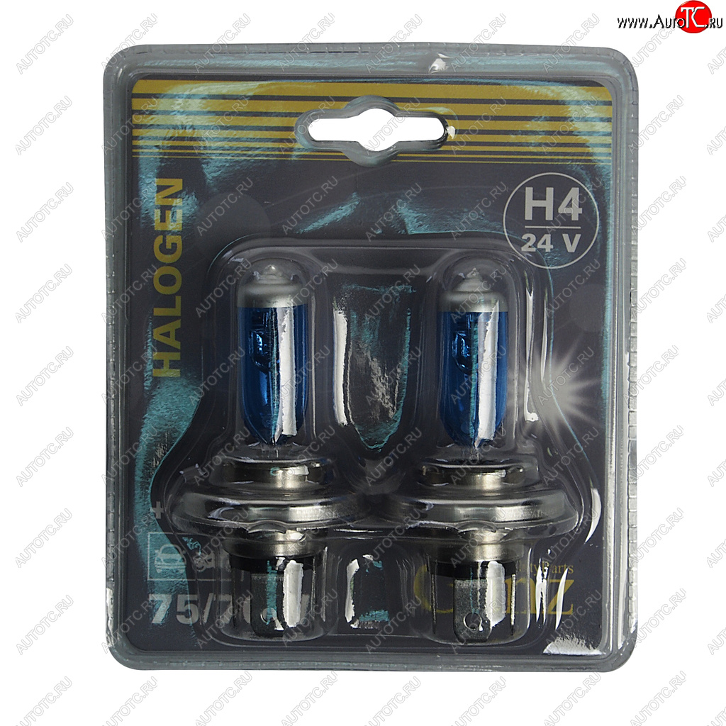 439 р. Лампа 24V H4 7570W P43t +50% блистер (2шт.) GANZ GANZ gip06055  с доставкой в г. Кемерово
