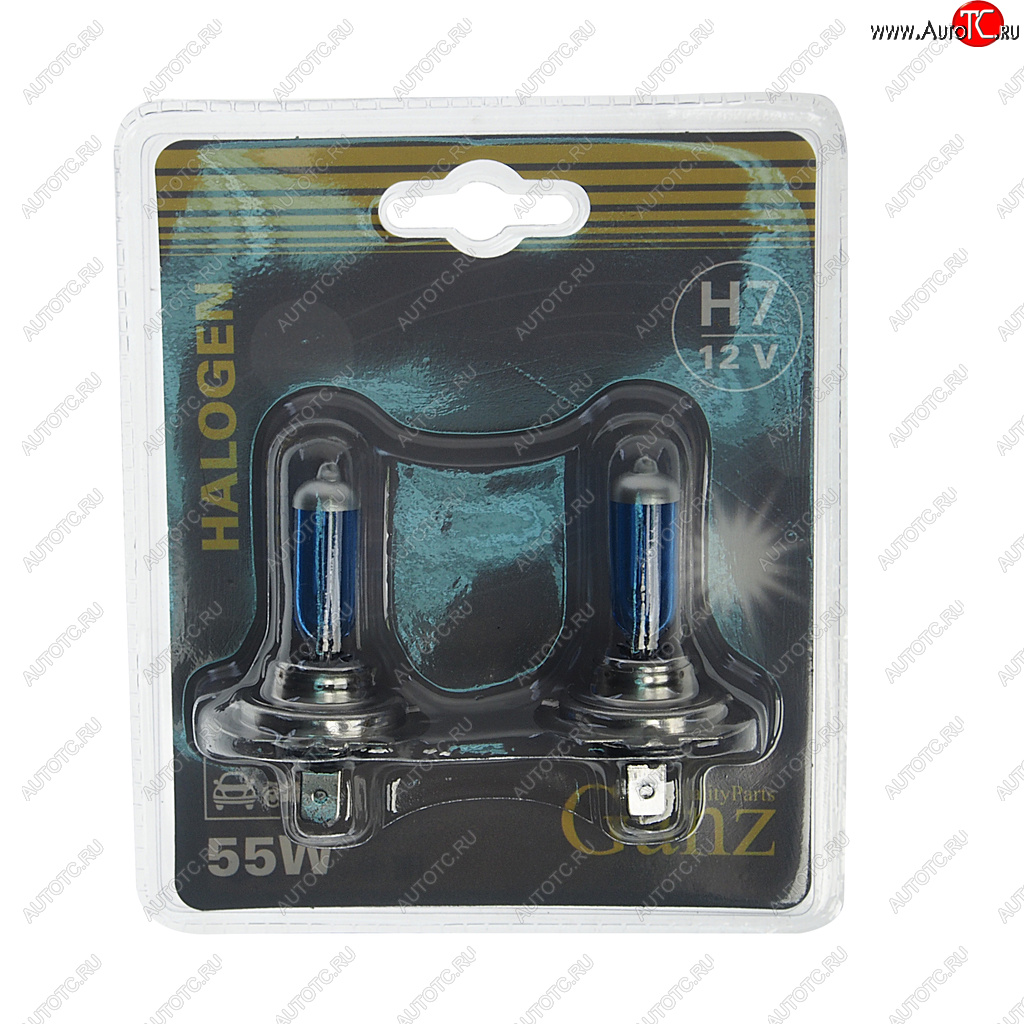 559 р. Лампа 12V H7 55W PX26d +50% блистер (2шт.) GANZ GANZ gip06056  с доставкой в г. Кемерово