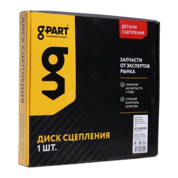 3 399 р. Диск сцепления ГАЗ-3302 дв.CUMMINS ISF 2.8 (аналог SACHS) G-PART (ОАО ГАЗ) G-PART gp.10690003  с доставкой в г. Кемерово. Увеличить фотографию 4