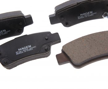 2 199 р. Колодки тормозные задние (4шт.) SANGSIN Honda CR-V RE1,RE2,RE3,RE4,RE5,RE7 дорестайлинг (2007-2010)  с доставкой в г. Кемерово. Увеличить фотографию 2